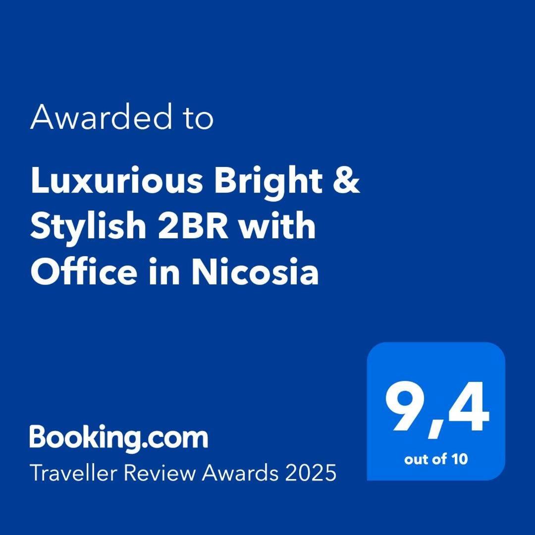 Luxurious Bright & Stylish 2Br With Office In Nicosia Apartment Ngoại thất bức ảnh